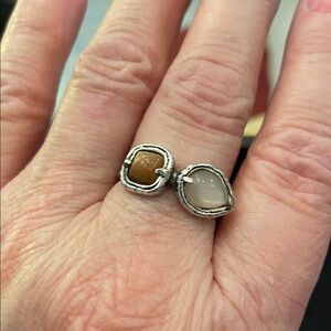 Opulenza Double Stone Ring